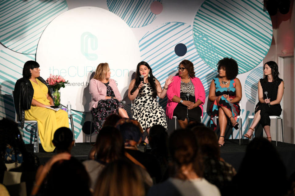 The “Dear Retailer” panelists discuss issues for plus-size retailers and consumers. (Photo: Getty Images)