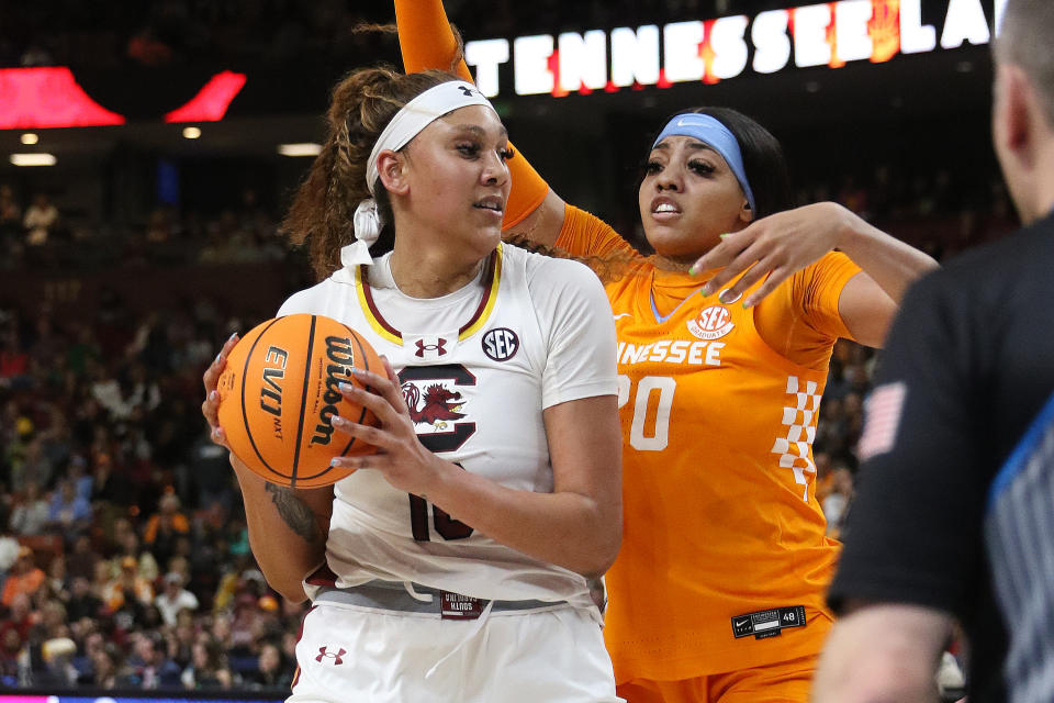 Will South Carolina and Tennessee meet again in the NCAA tournament? (John Byrum/Icon Sportswire via Getty Images)