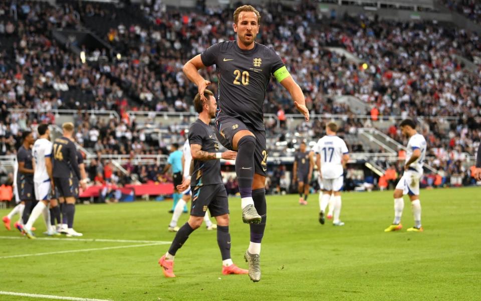Harry Kane scored after coming off the bench for England on Monday night (Getty Images)