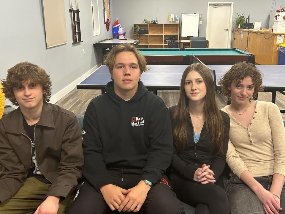 Daniel MacLeod, Adrian Hann, Edie Duncan, Zoe Sharpley are members of the Town of Stratford's youth council. 