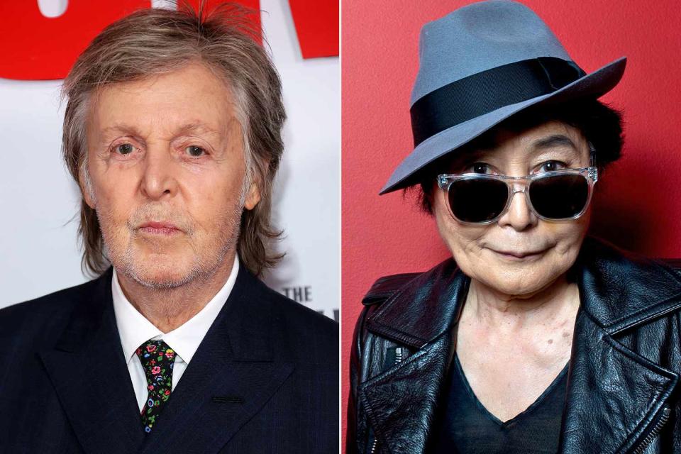 <p>Mike Marsland/WireImage; Ben A. Pruchnie/Getty</p> Paul McCartney, Yoko Ono