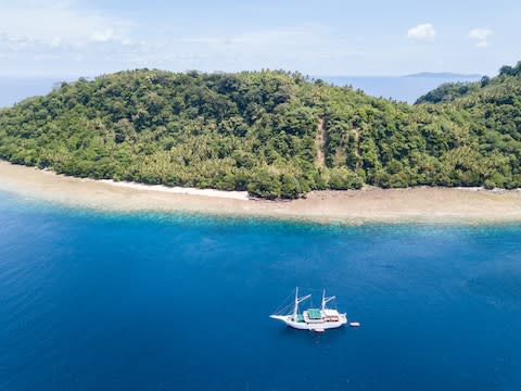 An island in the Banda Sea - Credit: istock