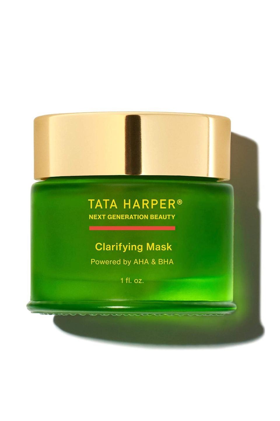 12) Tata Harper Clarifying AHA + BHA Mask