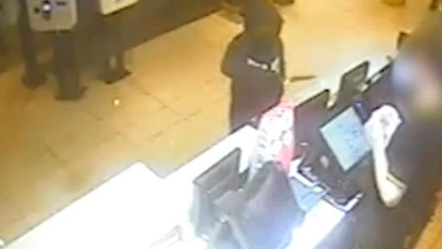 He then produced a knife and demanded cash. Picture: Victoria Police