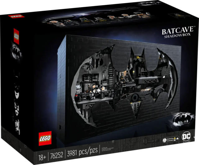 Massive LEGO (76252) Shadow Box Set Recreates Tim Burton's 1992