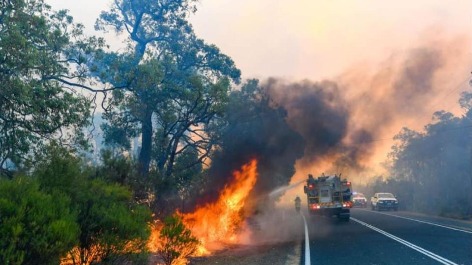 With El Nino declared, a horror bushfire season is on the cards for parts of the country. Picture: Supplied by DFES via incident photographer Morten Boe via NCA NewsWire