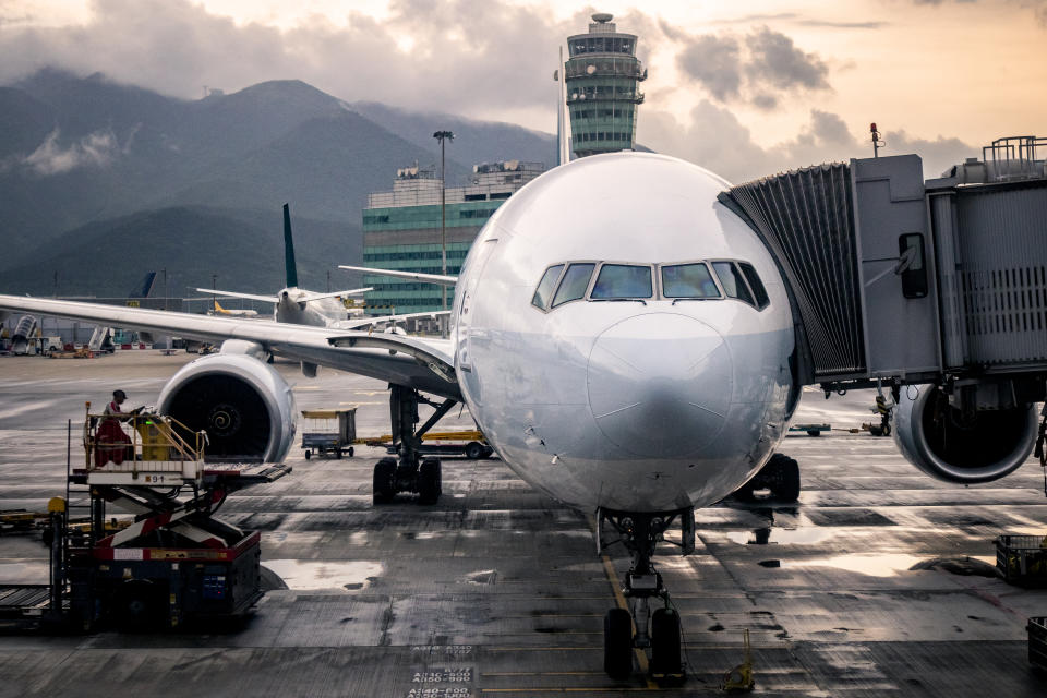 Die linke Seite ist die Schokoladenseite eines Flugzeugs. (Symbolbild: Getty Images)