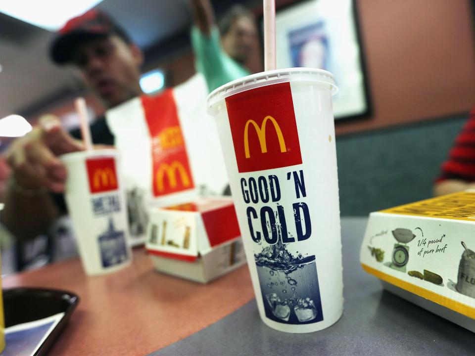 McDonald's under investigation after police officer given drink with peroxide-based cleaner