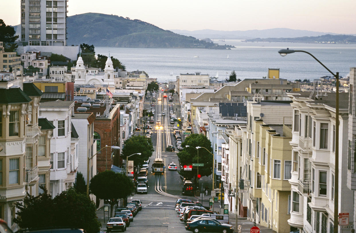 Pictured is Hill Rise, San Francisco