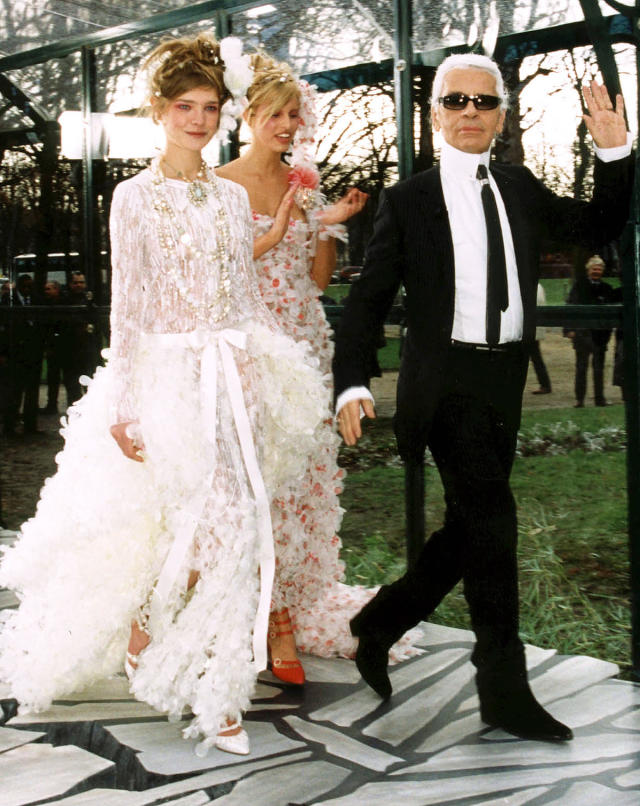 Chanel's Couture Brides Throughout History, From Margaret Qualley to Linda  Evangelista