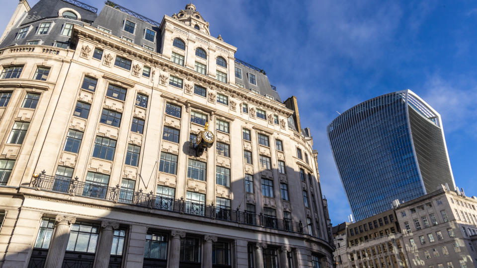 Building in the bright sun taken on a Canon EOS R5 C  camera