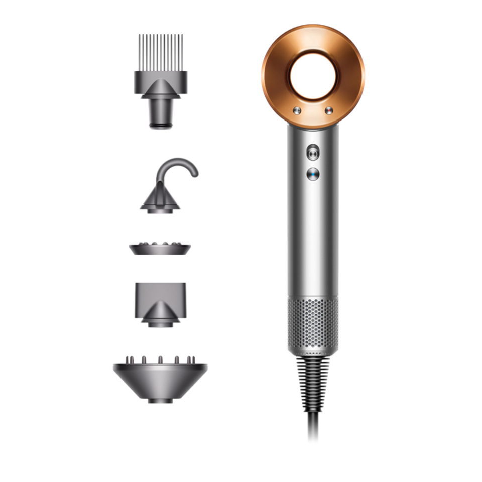 <p><a href="https://go.redirectingat.com?id=74968X1596630&url=https%3A%2F%2Fwww.dyson.com%2Fhair-care%2Fhair-dryers%2Fsupersonic%2Fnickel-copper&sref=https%3A%2F%2F" rel="nofollow noopener" target="_blank" data-ylk="slk:Shop Now;elm:context_link;itc:0;sec:content-canvas" class="link ">Shop Now</a></p><p>Supersonic Hair Dryer</p><p>dyson.com</p><p>$429.99</p><span class="copyright">Dyson</span>