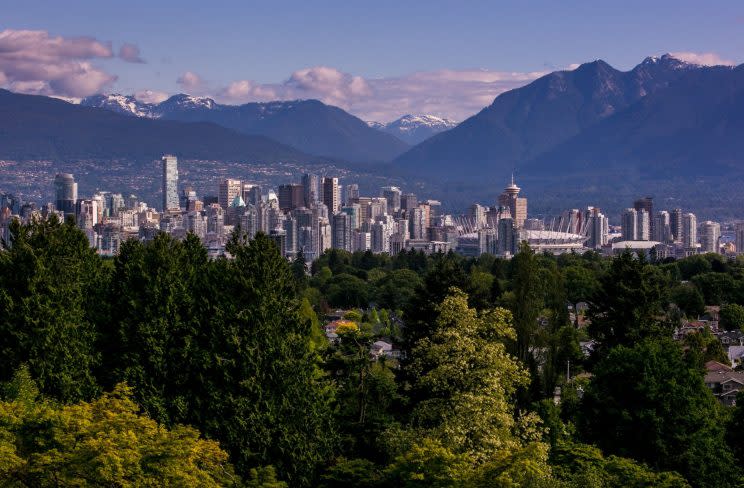 Vancouver skyline