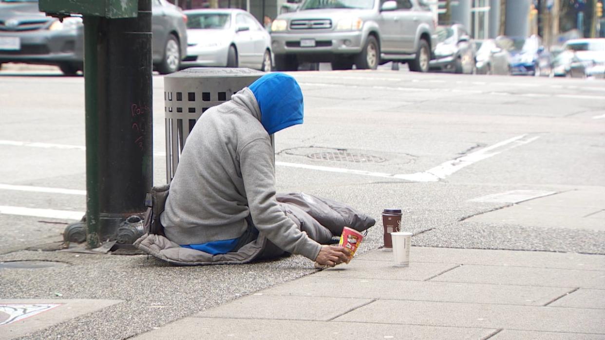 Similar to the 2018 survey, the report found that Indigenous people and members of the LGBTQ community are still disproportionately represented among Quebec's homeless population.  (Dillon Hodgin/CBC - image credit)