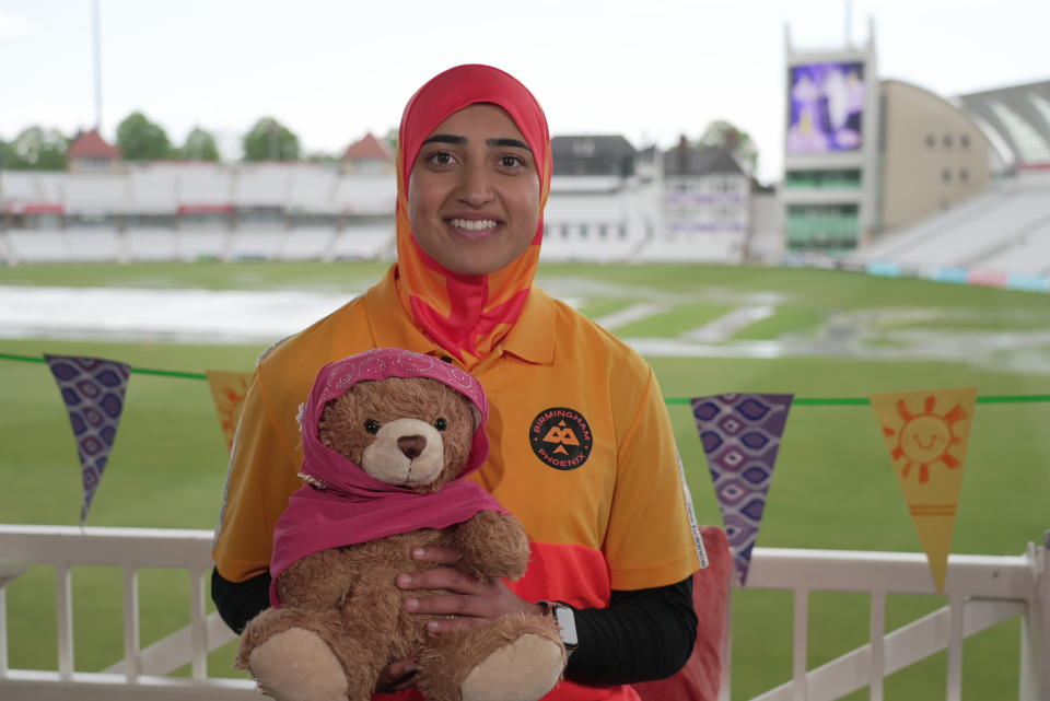 Scottish cricketer Abtaha Maqsood will also read a story from Trent Bridge (CBeebies/BBC/PA)