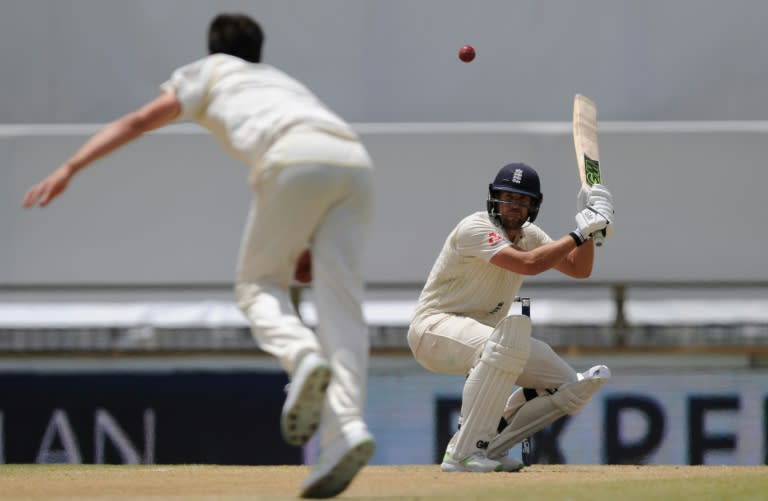 England's Dawid Malan ducks under a bouncer from Australia's Pat Cummins on the final day of the third Ashes Test