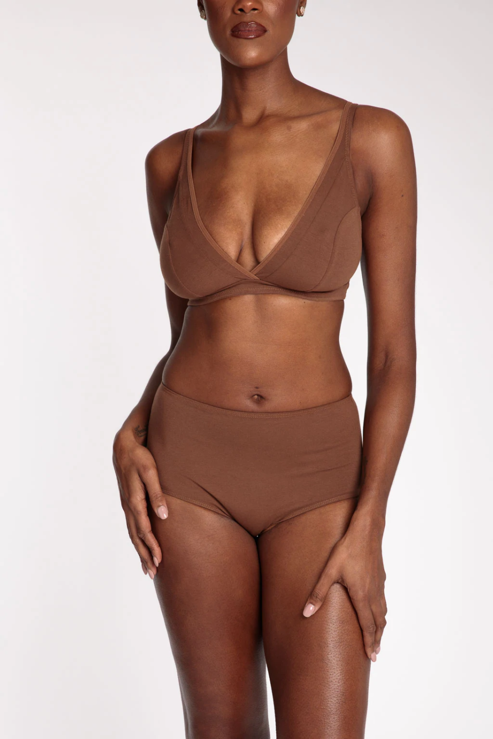 <h3>Nubian Skin Cotton High-Waist Brief </h3><br><strong>The Best High-Waist</strong><br>This versatile brief is made from 100% <a href="https://bettercotton.org/" rel="nofollow noopener" target="_blank" data-ylk="slk:Better Cotton Initiative" class="link ">Better Cotton Initiative</a> certified cotton, is specifically designed for people who appreciate high-waist wear, and comes in a range of rich nude tones. Added plus, the brand also carries <a href="https://www.nubianskin.com/products/organic-cotton-wireless-bra" rel="nofollow noopener" target="_blank" data-ylk="slk:cotton wireless bras" class="link ">cotton wireless bras</a> to match. <br><br><strong>The Hype:</strong> 5 out of 5 stars; 5 reviews on <a href="https://www.nubianskin.com/collections/shop-our-panties/products/classic-cotton-hight-waist-brief-pack-of-2" rel="nofollow noopener" target="_blank" data-ylk="slk:NubianSkin.com" class="link ">NubianSkin.com</a><br><br><strong>What They Are Saying:</strong> “I bought an XL pair for myself and they’re so comfortable and have a perfect fit for my body. They’re really worth it.” — NubianSkin.com reviewer<br><br><strong>Nubian Skin</strong> Cotton High-Waist Brief (Pack of 2), $, available at <a href="https://go.skimresources.com/?id=30283X879131&url=https%3A%2F%2Fwww.nubianskin.com%2Fcollections%2Fshop-our-panties%2Fproducts%2Fclassic-cotton-hight-waist-brief-pack-of-2" rel="nofollow noopener" target="_blank" data-ylk="slk:Nubian Skin" class="link ">Nubian Skin</a>