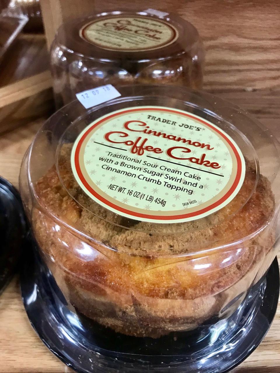 12) Cinnamon Coffee Cake