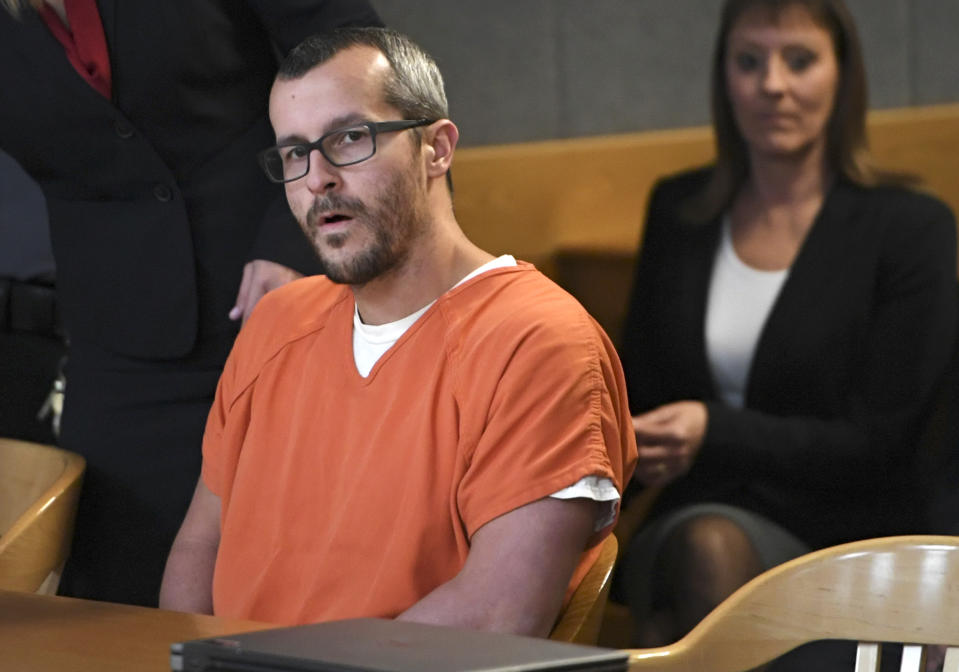 The alleged new details surfaced when investigators met with convicted killer Chris Watts on February 18. Source: The Denver Post via Getty Images