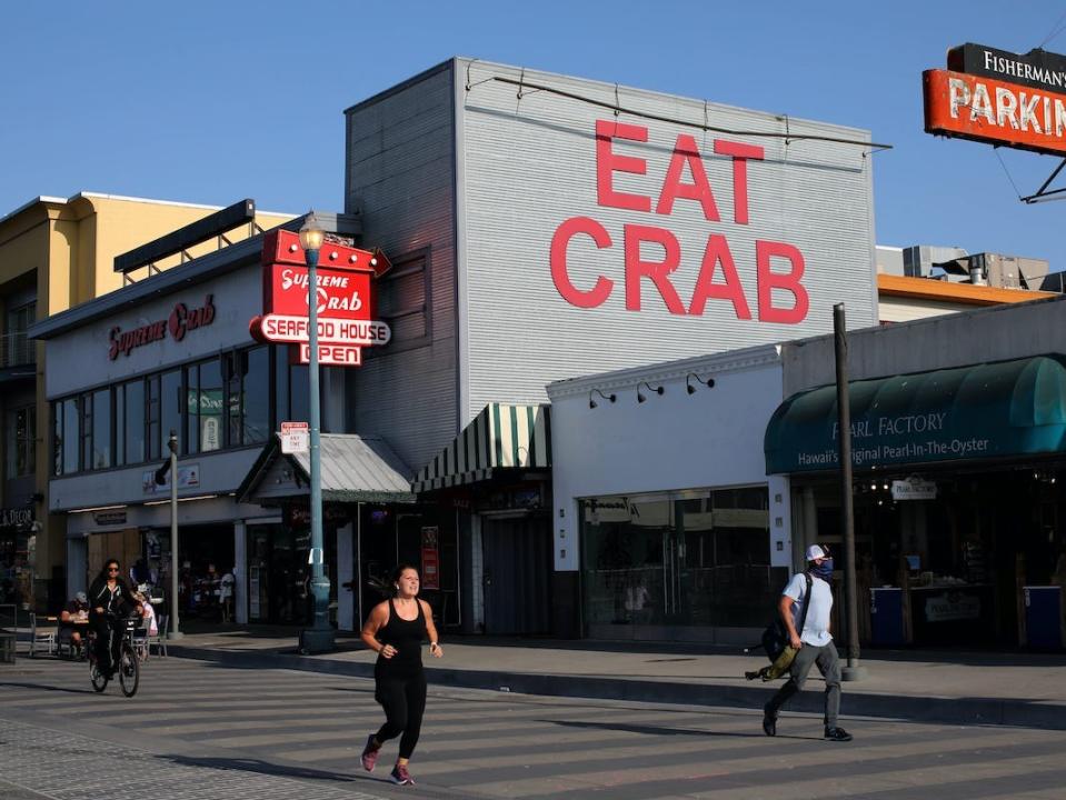 The Fishermen's Wharf on September 16, 2020.