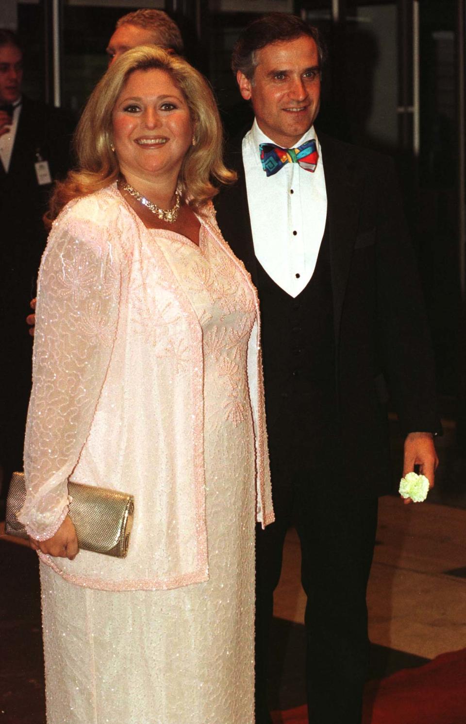 Vanessa Feltz with former husband Dr Michael Kurer