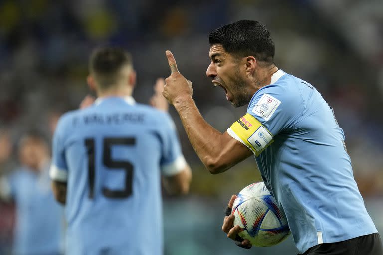 Luis Suárez y Uruguay se juegan el pase a octavos de final