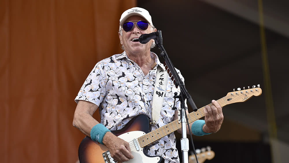 Jimmy Buffett performs in New Orleans on May 08, 2022. - Credit: WireImage