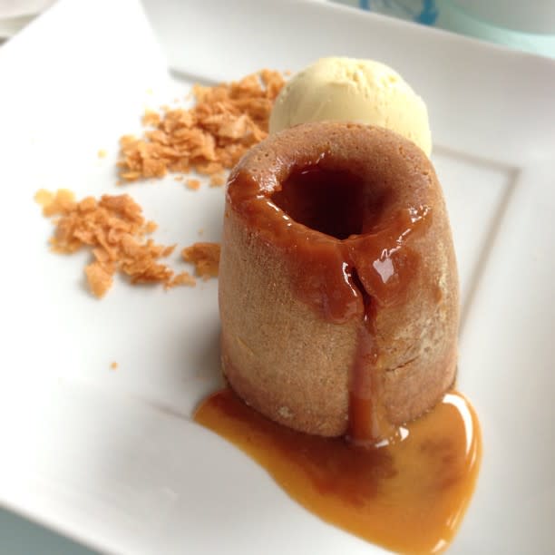 For Salty Butter Caramel Lava Cake