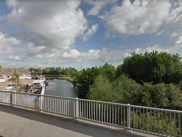 The canal at Knottingley