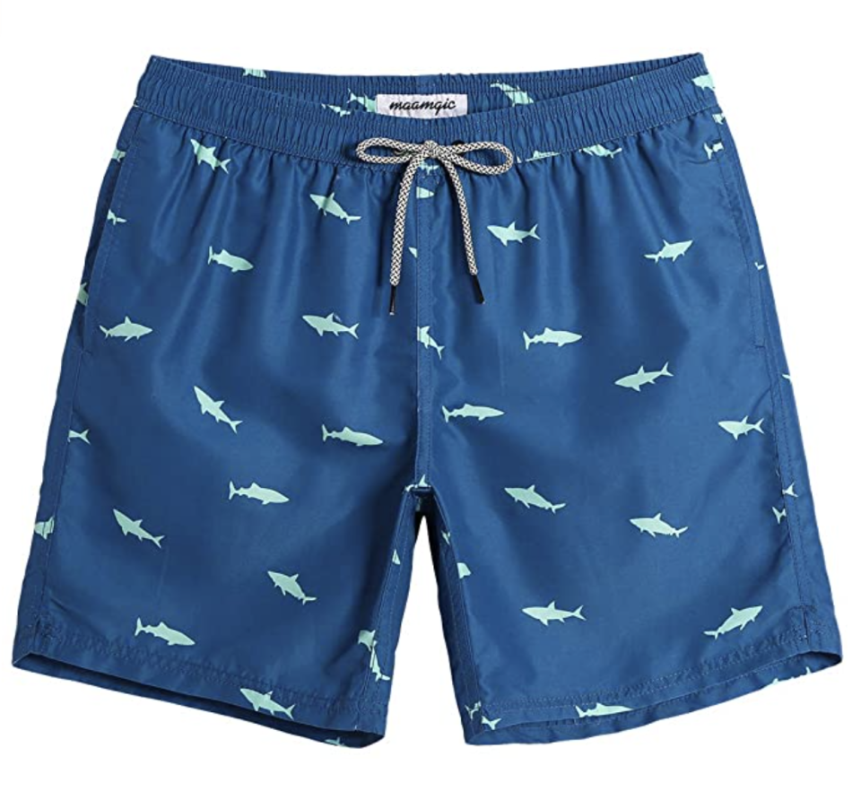 Short de bain imprimé