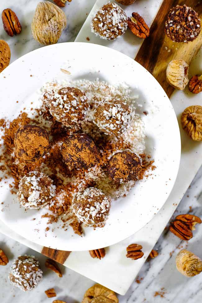 Fig and Date Bliss Balls