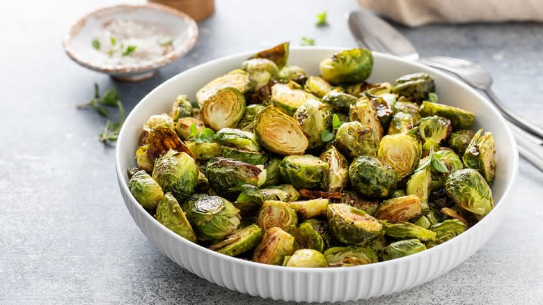 Bowl of Brussels sprouts