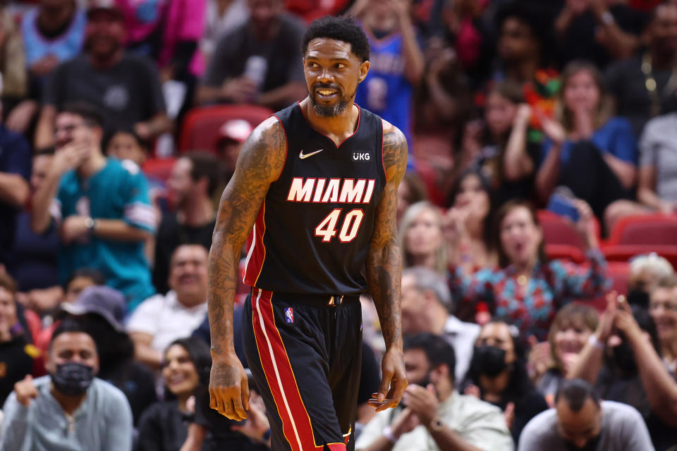 Udonis Haslem of the Miami Heat