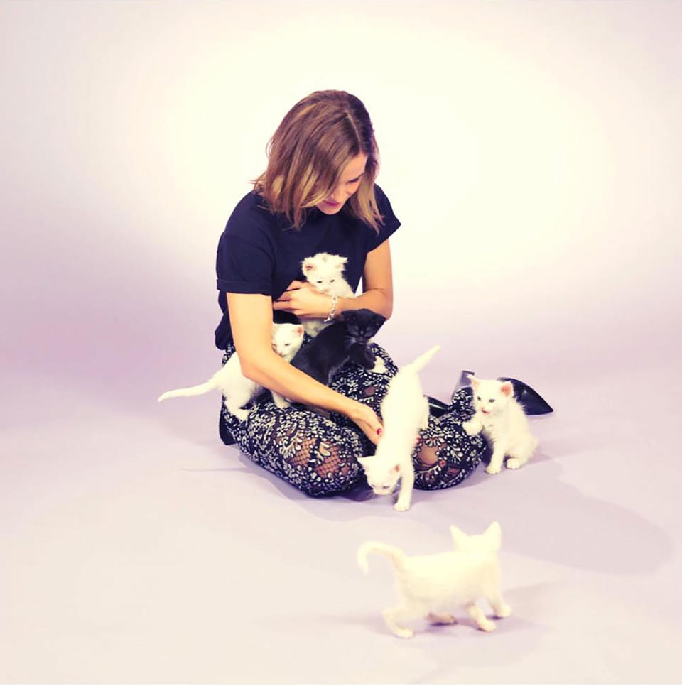 <p>During an interview with BuzzFeed, Emma discussed her role as Belle and shared advice for her future daughter—all while playing with unbelievably adorable kittens.</p> <h4>BuzzFeed</h4>