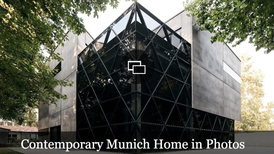 Contemporary Munich Home Design Showroom exterior facade