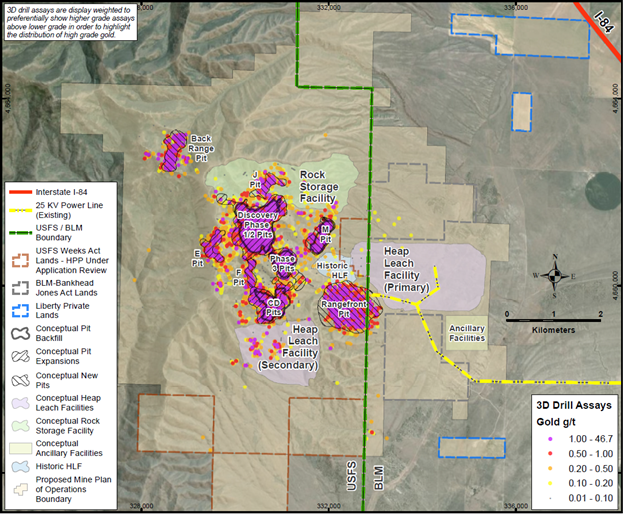 Conceptual Site Layout, Black Pine Project