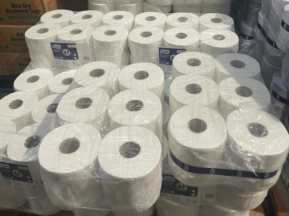 Toilet paper at Costco