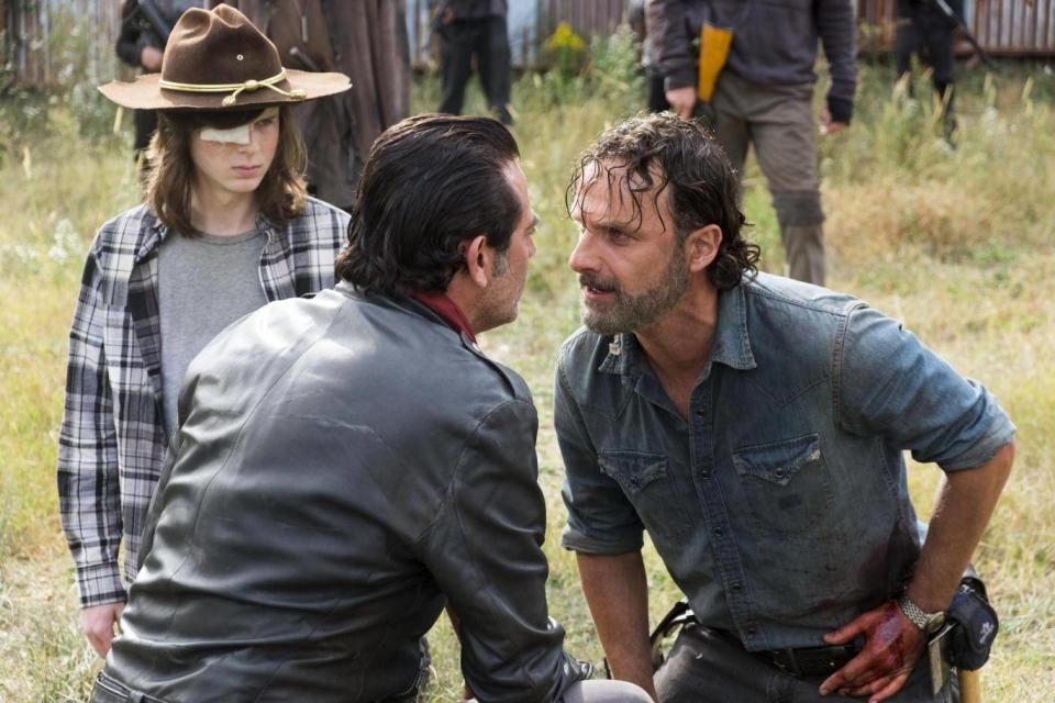 Andrew Lincoln as Rick Grimes in 'The Walking Dead'