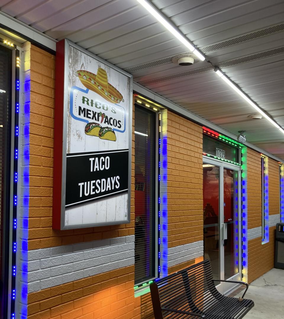 Rico's Mexitacos restaurant at 1722 North Kerr Ave. in Wilmington, N.C. opened in January 2023.