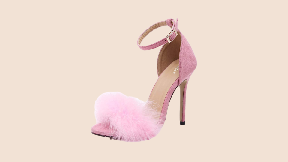 Recreate the iconic Barbie heel scene with these Amazon shoes from MMJuly.