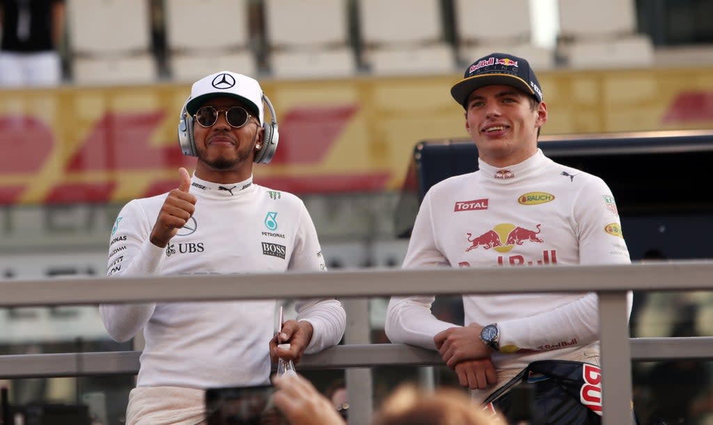 Lewis Hamilton and Max Verstappen (David Davies/PA) (PA Wire)