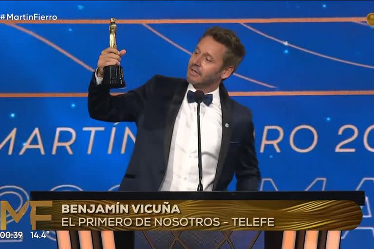 Benjamín Vicuña, mejor actor protagónico