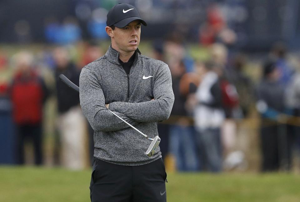 Golf - British Open - Northern Ireland's Rory McIlroy stands on the second green during the final round - Royal Troon, Scotland, Britain - 17/07/2016. REUTERS/Craig Brough