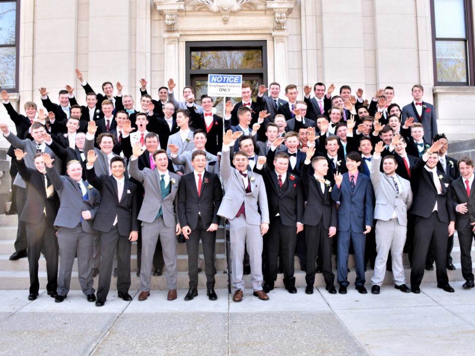 Wisconsin schoolboys in Nazi salute photo ‘shouted white power after Trump elected’, former student claims