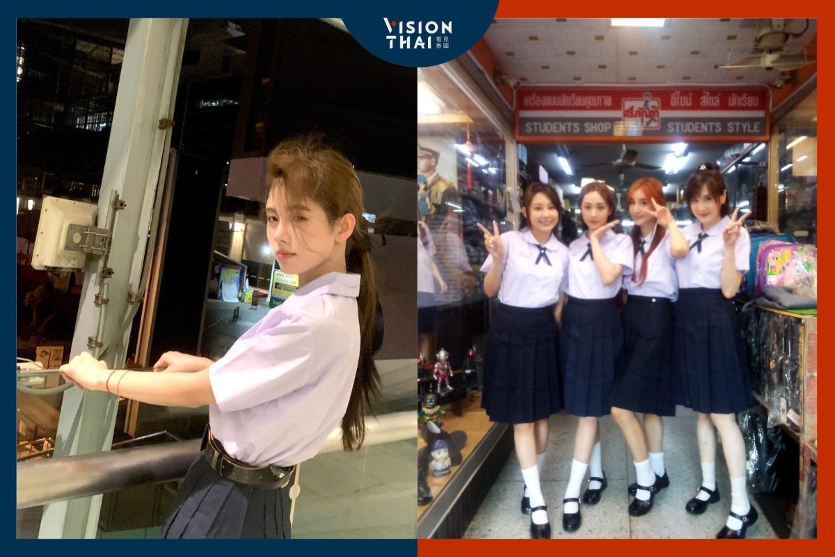 Chinese tourists wear Thai school uniforms and pretend to be students to take pictures and check in, but this move may violate the law