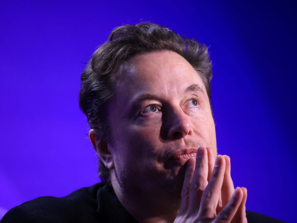 Elon Musk during the 2024 Milken Conference in Beverly Hills, California, May 2024 (REUTERS/David Swanson)