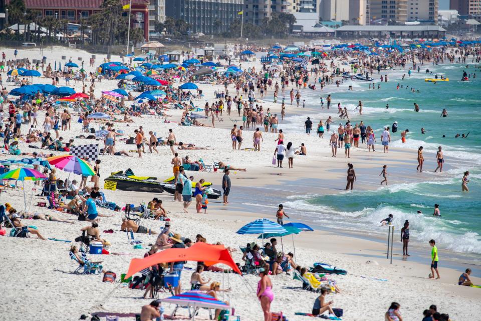 With Independence Day just days away, Panama City Beach officials say they expect this weekend to be extremely crowded with tourists.