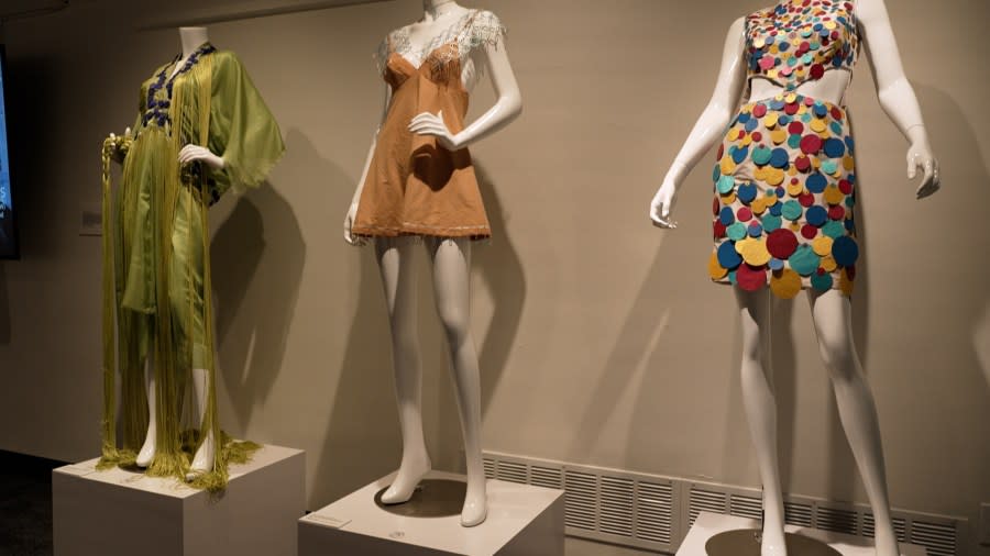 Some of the outfits were designed by UT students, while others were assembled by professional fashion designers. (Credit: Eric Henrikson/KXAN)