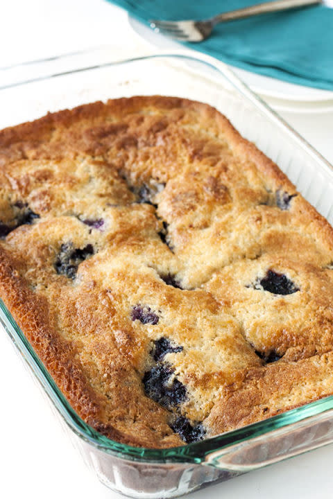 Texas-Style Blueberry Cobbler