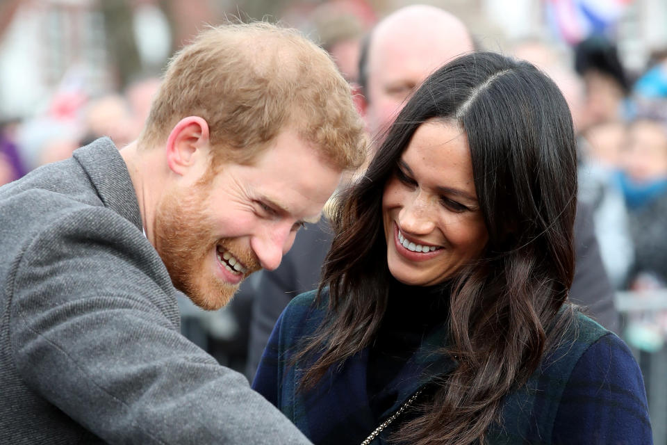 Prince Harry and Meghan Markle are break tradition for their wedding, in more ways than one [Photo: Getty]